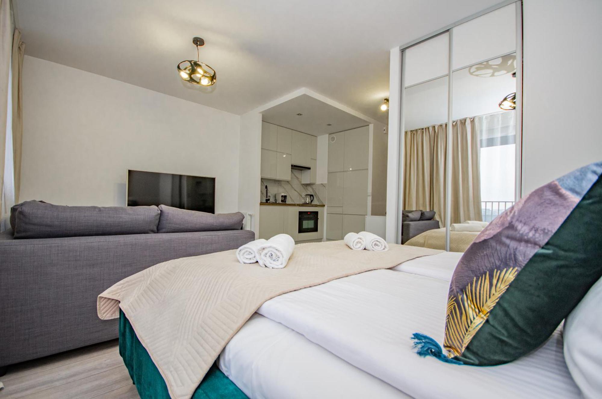 Inpoint Zablocie Modern Apartments For Work&Travel Краков Экстерьер фото